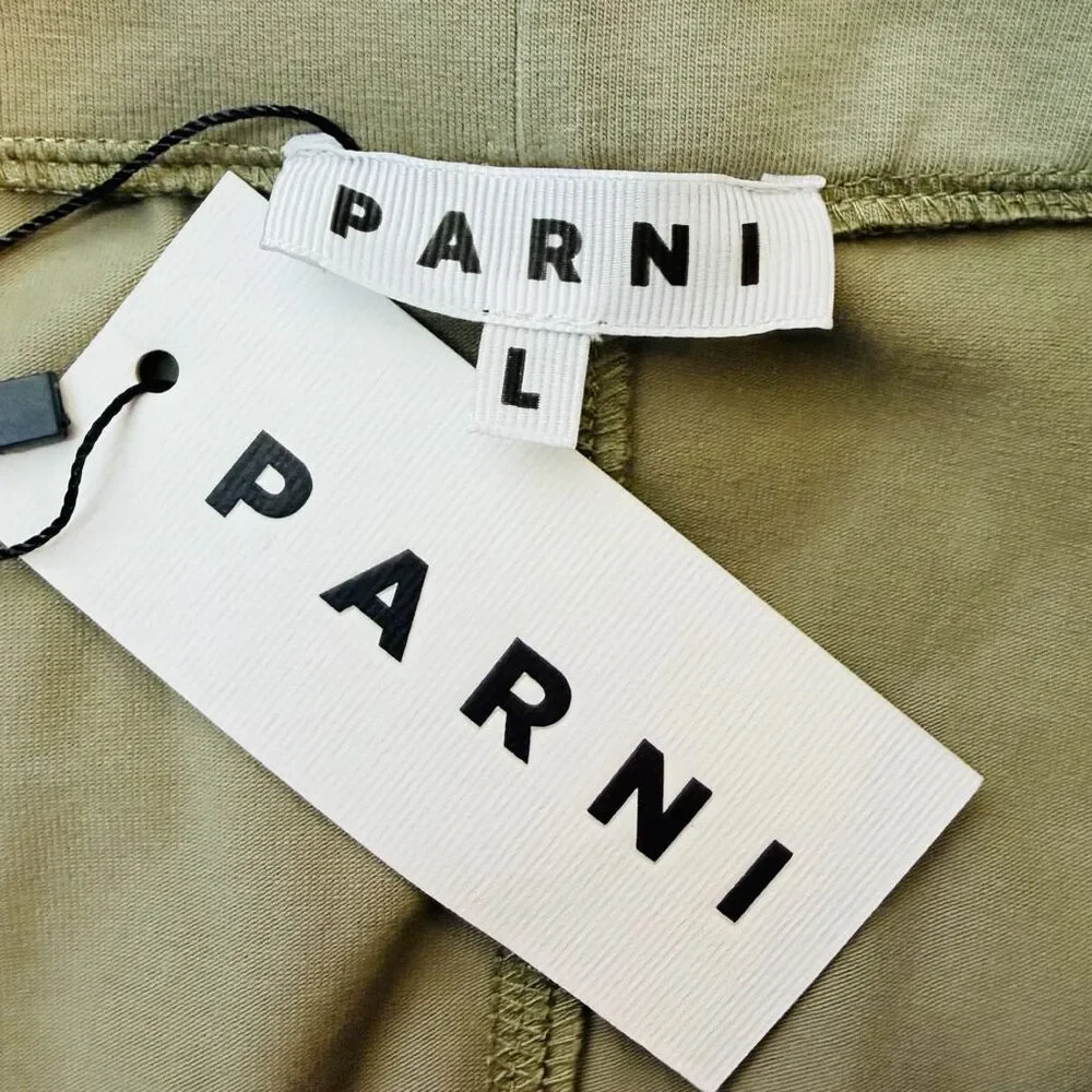 Parni Havana Skirt - Size Large - Green Tea